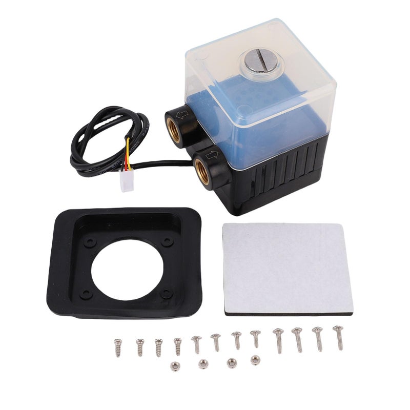 ZERONE Water Cooling Pump, Ultra Quiet 12v DC 4W Reservoir .300L/h Pump Wasserpumpe PC Watercooling Pump for Pc CPU Liquid Cooling System - Image 4